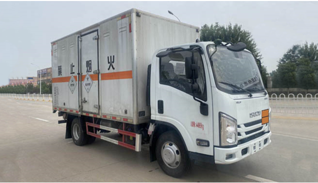五十铃毒性和感染性物品厢式运输车