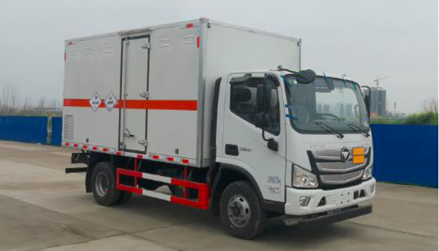 欧马可毒性物品厢式运输车