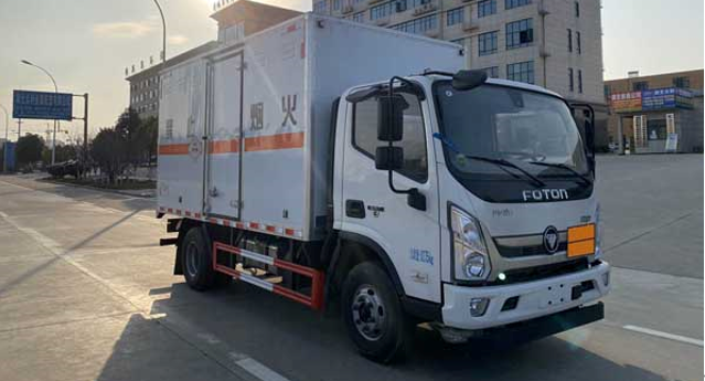 奥铃毒性和感染性物品厢式运输车